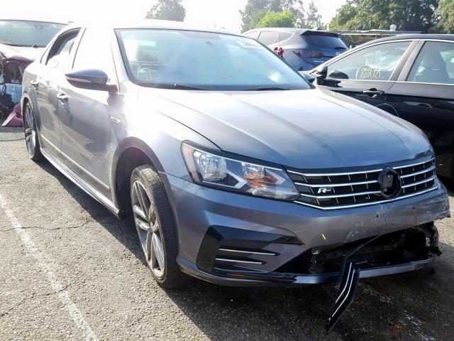 1VWDT7A31HC078062 - 2017 VOLKSWAGEN PASSAT R-L GRAY photo 1