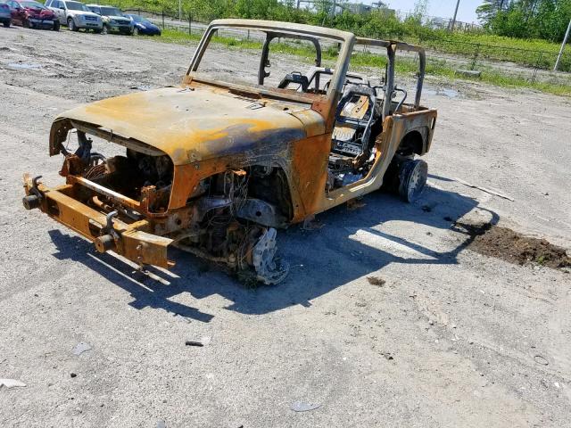 1J4FA54158L601996 - 2008 JEEP WRANGLER S BURN photo 2