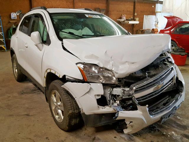 KL7CJRSB8FB075102 - 2015 CHEVROLET TRAX 1LT WHITE photo 1