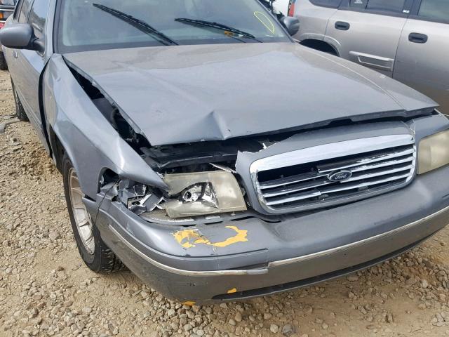 2FAFP74W3WX175937 - 1998 FORD CROWN VICT GRAY photo 9