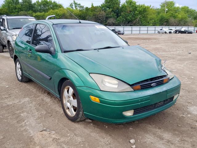 3FAFP31343R142152 - 2003 FORD FOCUS ZX3 GREEN photo 1