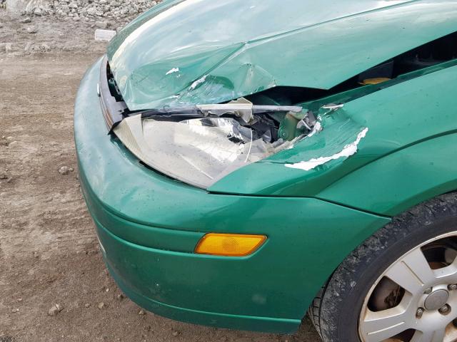 3FAFP31343R142152 - 2003 FORD FOCUS ZX3 GREEN photo 9