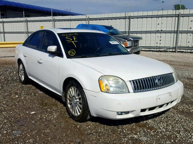 1MEHM42126G619332 - 2006 MERCURY MONTEGO PR თეთრი ფოტო 1