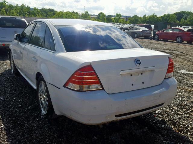 1MEHM42126G619332 - 2006 MERCURY MONTEGO PR თეთრი ფოტო 3