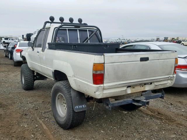 JT4RN67S1G5019415 - 1986 TOYOTA PICKUP XTR WHITE photo 3