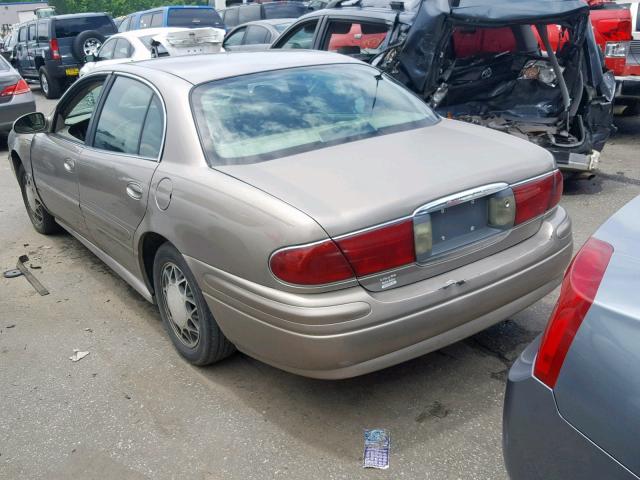 1G4HP54K32U178659 - 2002 BUICK LESABRE CU TAN photo 3