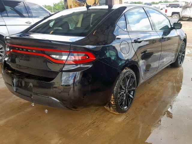 1C3CDFFAXGD815916 - 2016 DODGE DART SXT S BLACK photo 4