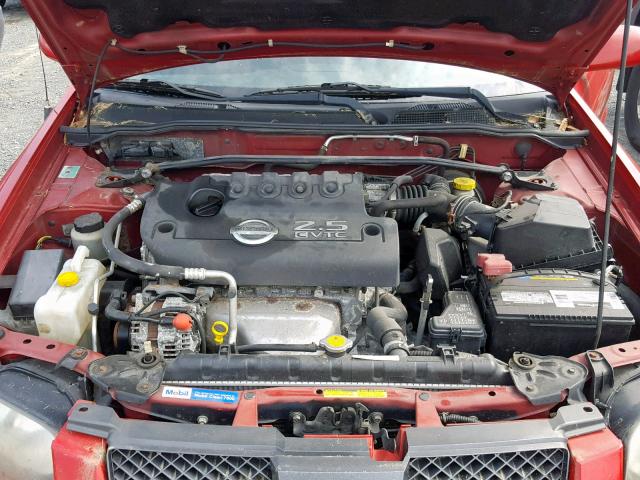 3N1AB51A76L615825 - 2006 NISSAN SENTRA SE- RED photo 7