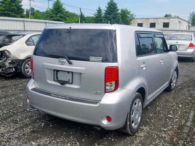 JTLZE4FE1B1119955 - 2011 TOYOTA SCION XB 银色 照片 4