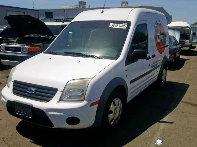 NM0LS7BN5BT058497 - 2011 FORD TRANSIT CO WHITE photo 2