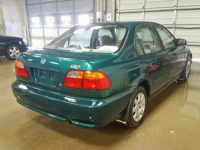 2HGEJ6618YH588521 - 2000 HONDA CIVIC BASE GREEN photo 4