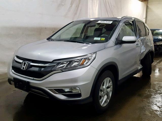 5J6RM4H79GL052783 - 2016 HONDA CR-V EXL SILVER photo 2