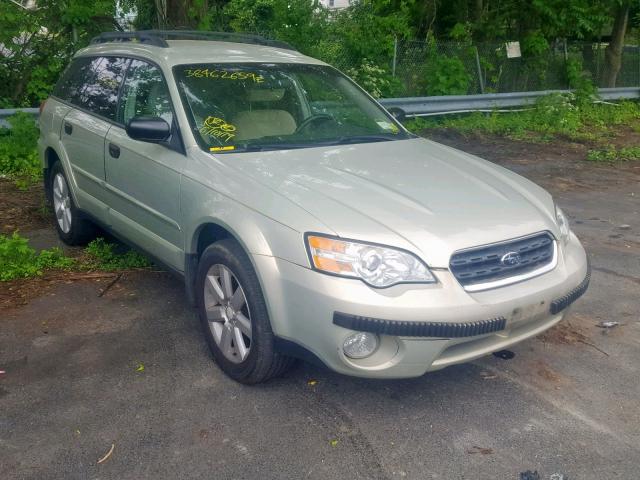 4S4BP61C767340354 - 2006 SUBARU LEGACY OUT GOLD photo 1