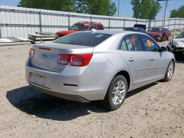 1G11C5SL7FF348585 - 2015 CHEVROLET MALIBU 1LT 银色 照片 4