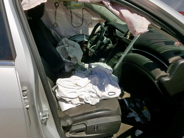 1G11C5SL7FF348585 - 2015 CHEVROLET MALIBU 1LT 银色 照片 5