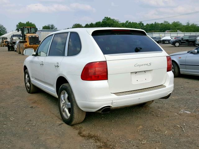 WP1AB29P86LA65288 - 2006 PORSCHE CAYENNE S WHITE photo 3