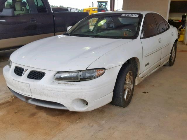 1G2WP5219VF287159 - 1997 PONTIAC GRAND PRIX WHITE photo 2