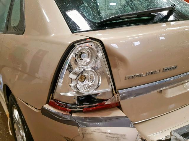 1G1ZU64885F142270 - 2005 CHEVROLET MALIBU MAX 米色 照片 9