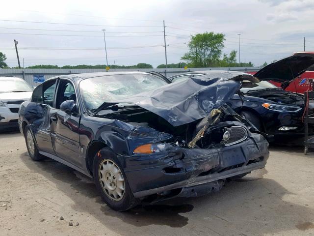 1G4HR54K5YU342710 - 2000 BUICK LESABRE LI BLUE photo 1