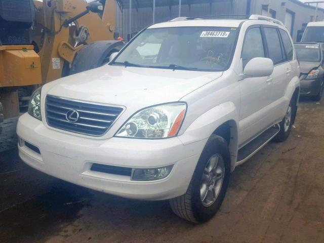 JTJBT20X060109850 - 2006 LEXUS GX 470 WHITE photo 2