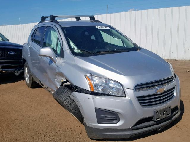 KL7CJRSB3FB069319 - 2015 CHEVROLET TRAX 1LT GRAY photo 1