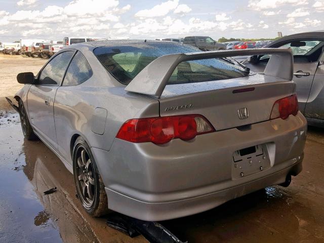 JH4DC53052C019550 - 2002 ACURA RSX TYPE-S SILVER photo 3