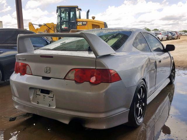 JH4DC53052C019550 - 2002 ACURA RSX TYPE-S SILVER photo 4