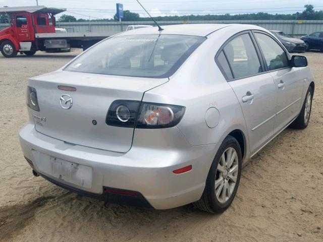 JM1BK32F481876095 - 2008 MAZDA 3 I SILVER photo 4