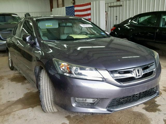 1HGCR2F87DA233581 - 2013 HONDA ACCORD EXL CHARCOAL photo 1