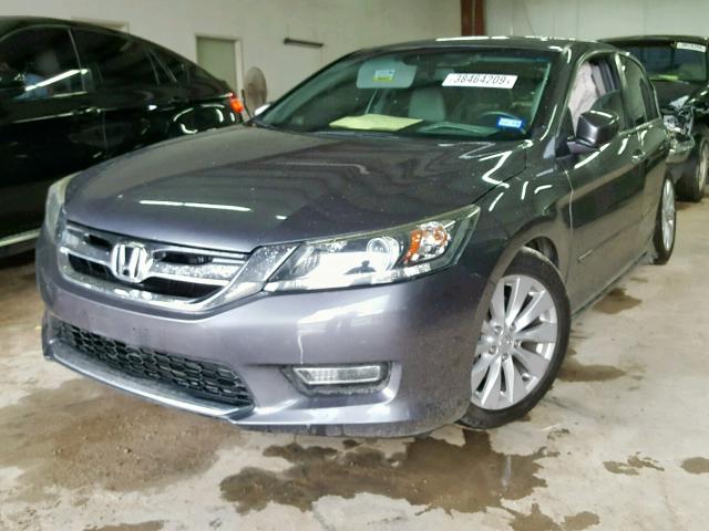 1HGCR2F87DA233581 - 2013 HONDA ACCORD EXL CHARCOAL photo 2