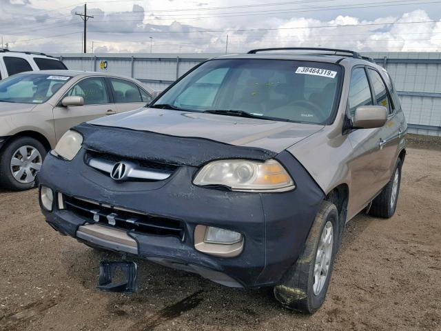 2HNYD18814H509498 - 2004 ACURA MDX TOURIN BROWN photo 2