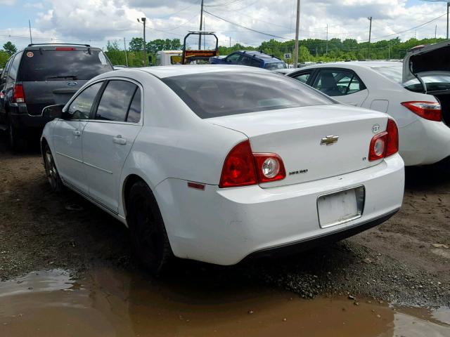 1G1ZH57B99F175502 - 2009 CHEVROLET MALIBU 1LT WHITE photo 3