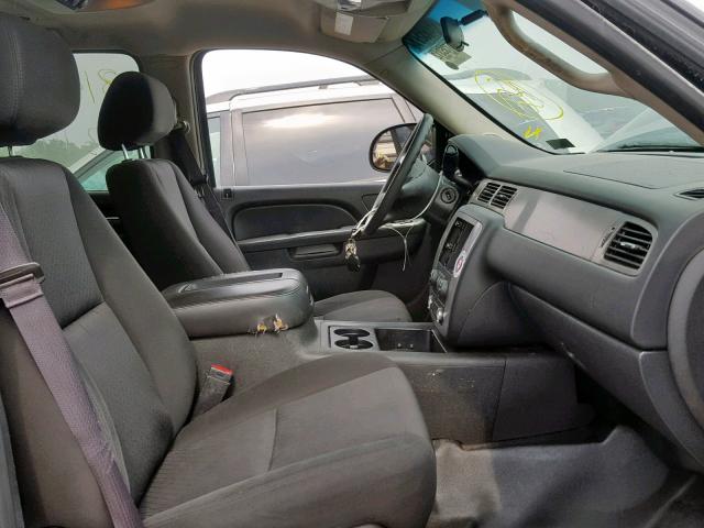 1GNSC5E07CR171809 - 2012 CHEVROLET SUBURBAN C BLACK photo 5