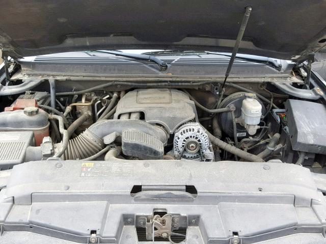 1GNSC5E07CR171809 - 2012 CHEVROLET SUBURBAN C BLACK photo 7