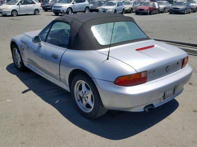 4USCH7325VLB80039 - 1997 BMW Z3 1.9 SILVER photo 3
