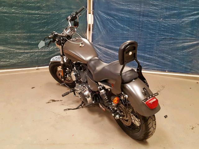 1HD1CT317JC416143 - 2018 HARLEY-DAVIDSON XL1200 C GRAY photo 3