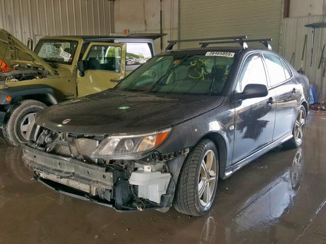 YS3FA4BY8A1613571 - 2010 SAAB 9-3 2.0T GREEN photo 2