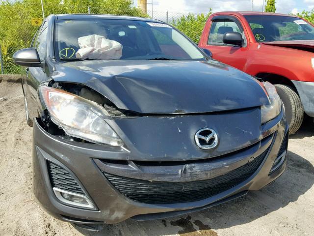 JM1BL1K5XB1459631 - 2011 MAZDA 3 S GRAY photo 9