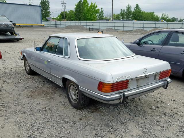 10702412000821 - 1973 MERCEDES-BENZ 450 SLC SILVER photo 3