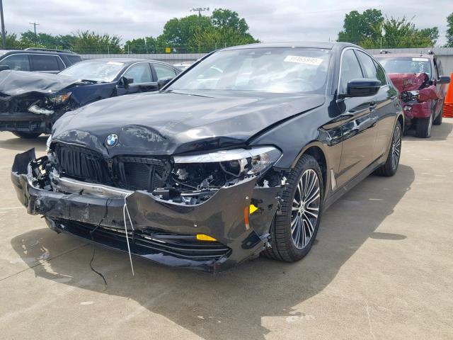 WBAJE5C57KWE66566 - 2019 BMW 540 I 绿色 照片 2