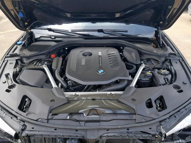 WBAJE5C57KWE66566 - 2019 BMW 540 I 绿色 照片 7