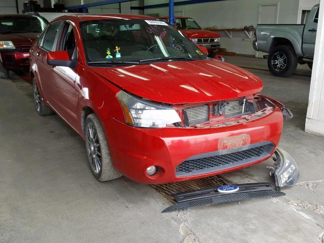 1FAHP3GN8BW127280 - 2011 FORD FOCUS SES RED photo 1