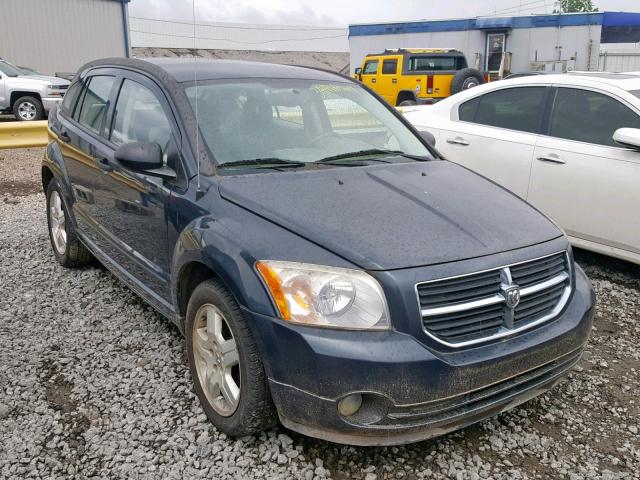 1B3HB48B37D154409 - 2007 DODGE CALIBER SX BLUE photo 1