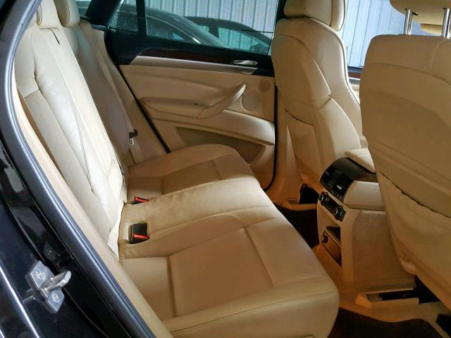 5UXFG8C50DL591042 - 2013 BMW X6 XDRIVE5 Қара фото 6