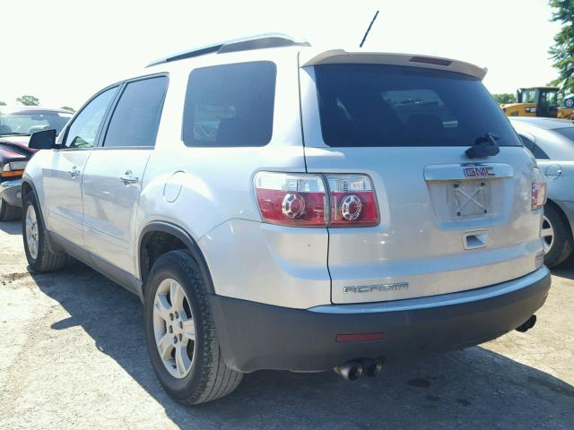 1GKER13D99J120276 - 2009 GMC ACADIA SLE SILVER photo 3