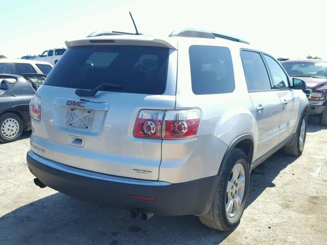 1GKER13D99J120276 - 2009 GMC ACADIA SLE SILVER photo 4