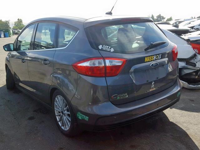 1FADP5CU3EL514266 - 2014 FORD C-MAX PREM GRAY photo 3