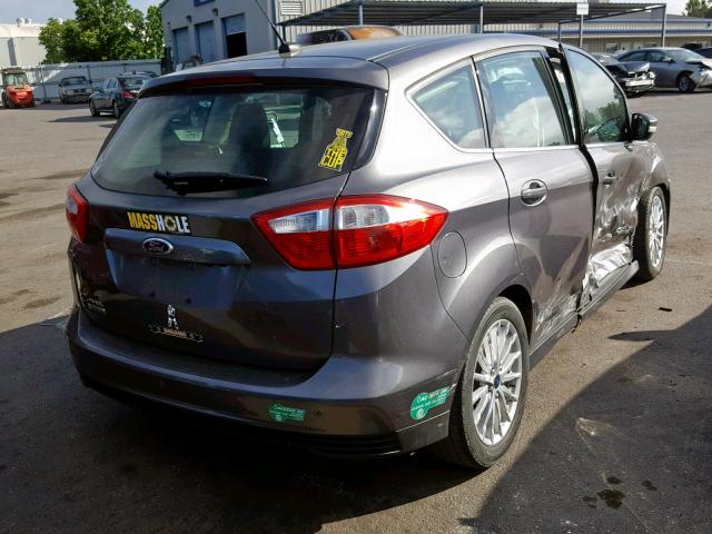 1FADP5CU3EL514266 - 2014 FORD C-MAX PREM GRAY photo 4