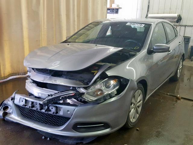 1C3CDFDH8FD181164 - 2015 DODGE DART SE AE SILVER photo 2