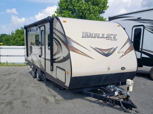 4YDT23029FD421109 - 2015 KEYSTONE BULLET TAN photo 1